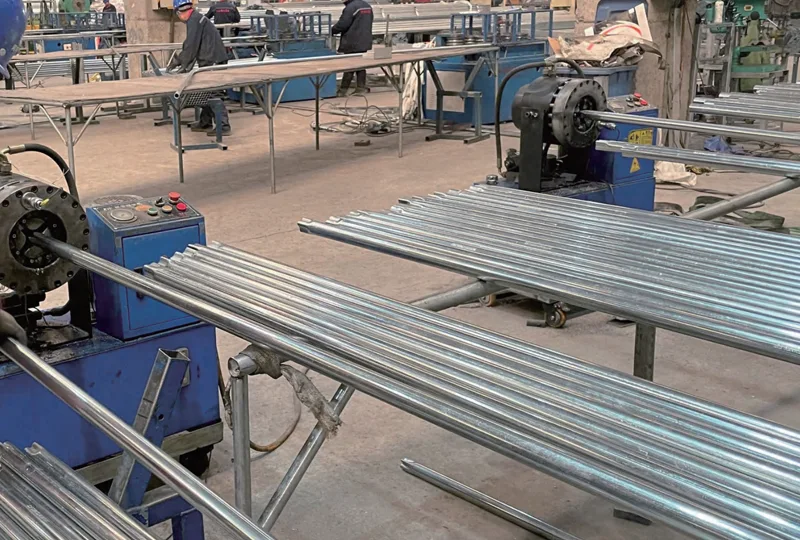 Contracting Pipe Machine