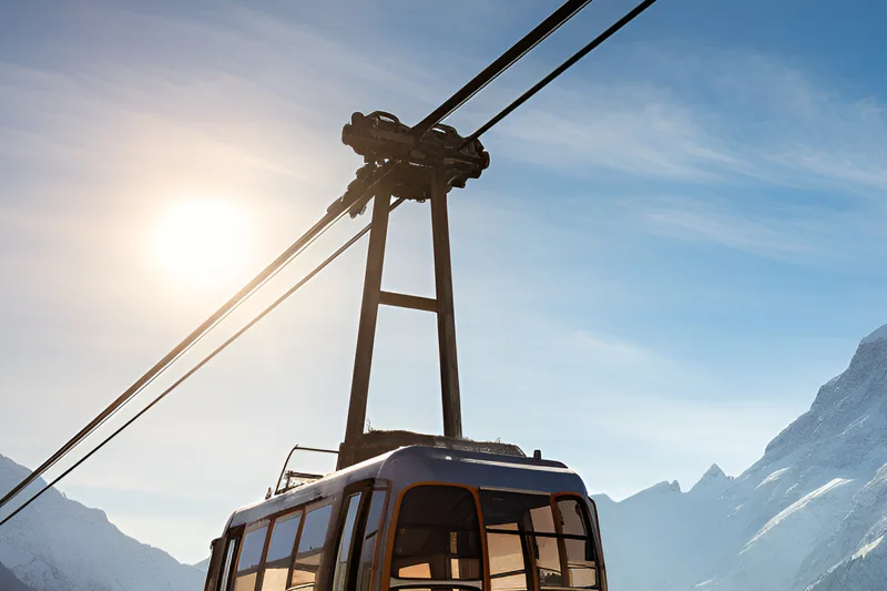 Aerial ropeways and cable cars